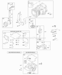 Part Location Diagram of 698390 Briggs and Stratton Piston Assembly-std